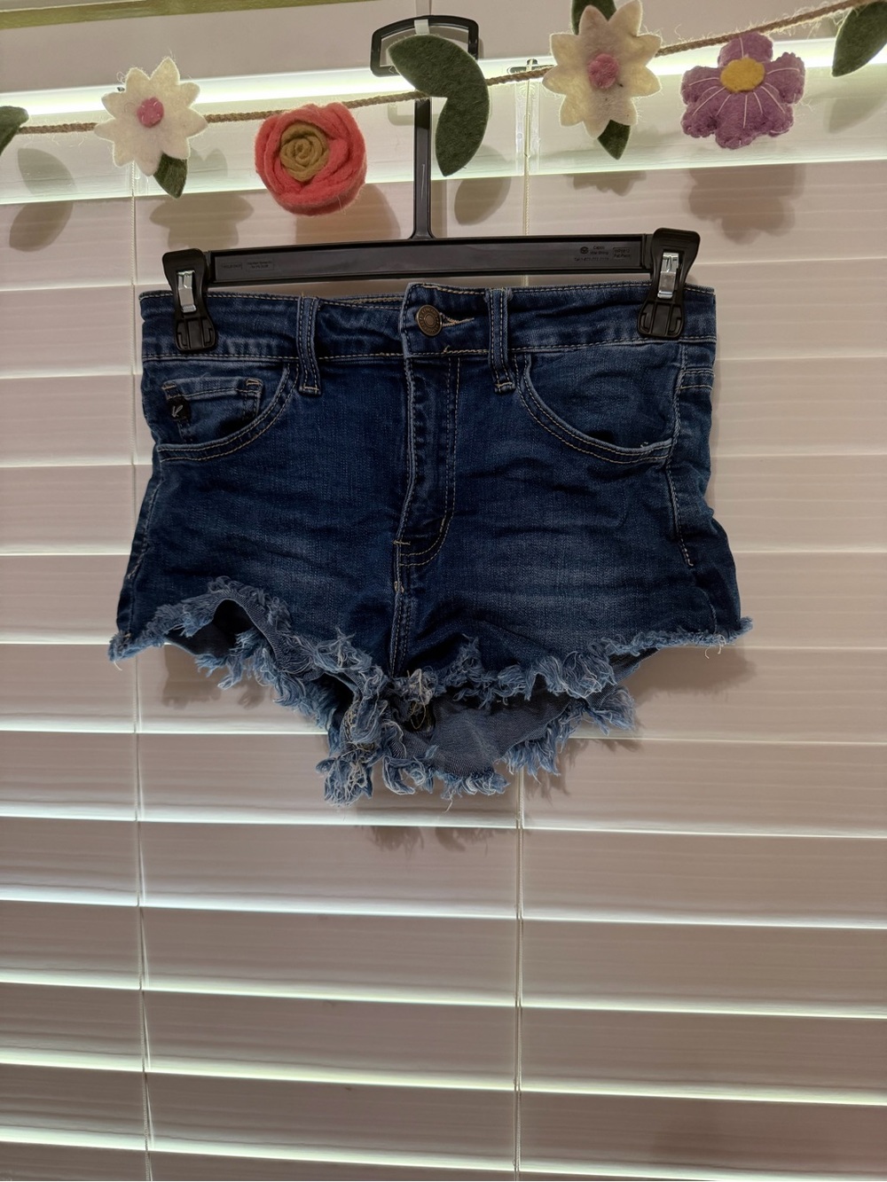 Women’s KanCan Dark Blue Denim Shorts